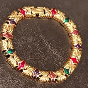 FINAL PRICE 🔥Joan Rivers Bracelet multi- color (size-8-1/2)💗💜💚💙